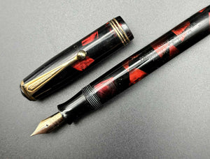 Parker Challenger Deluxe, Red Pearl Celluloid