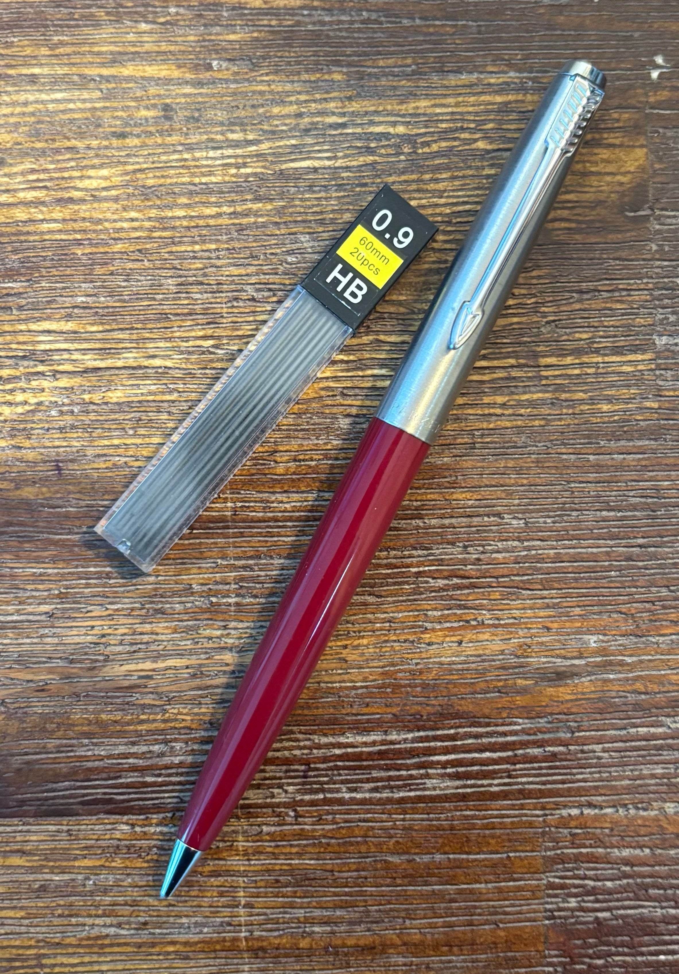 Parker 45, Burgundy, 0.9mm lead