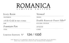 Load image into Gallery viewer, Visconti Romanica Limited Edition, Rose Vermeil