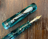 Visconti Kaleido Voyager Forest Green Fountain Pen