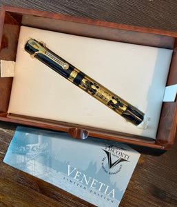 Visconti Venetia Fountain Pen /with Desk Case Limited Edition 99