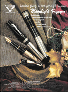 Visconti Moonlight Voyager Fountain Pen & Travelling Ink Pot