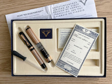 Load image into Gallery viewer, Visconti Moonlight Voyager Fountain Pen &amp; Travelling Ink Pot