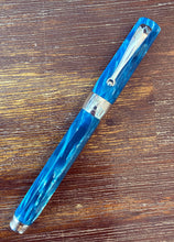Load image into Gallery viewer, Montegrappa Turquoise Celluloid Symphony Fountain pen