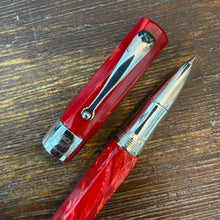 Load image into Gallery viewer, Montegrappa Red Celluloid Symphony Rollerball