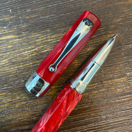 Montegrappa Red Celluloid Symphony Rollerball