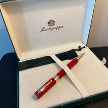 Load image into Gallery viewer, Montegrappa Red Celluloid Symphony Rollerball