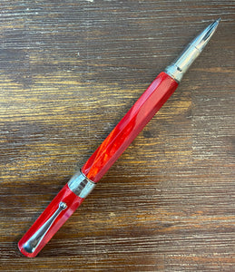 Montegrappa Red Celluloid Symphony Rollerball