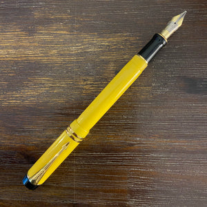 Parker Duofold Cloisonné LE Fountain Pen (2006) - Mandarin (Yellow)