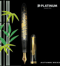 Load image into Gallery viewer, Platinum, #3776 Century, Autumn Weed Fountain Pen