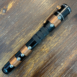 Michael's Fatboy Tesla Coil Black/Copper Coil Fountain Pen