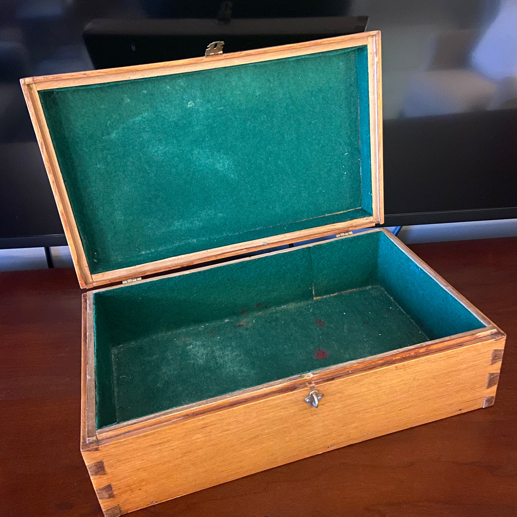 Wood Pen Box - no trays