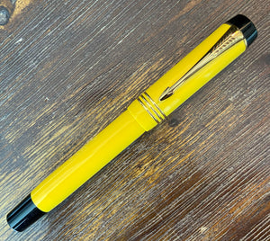 Parker Duofold Centennial Limited Edition, Yellow Mandarin, Fountain Pen