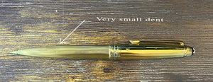 Montblanc Meisterstuck 165 Solitaire Gold Plated Barley Mechanical Pencil