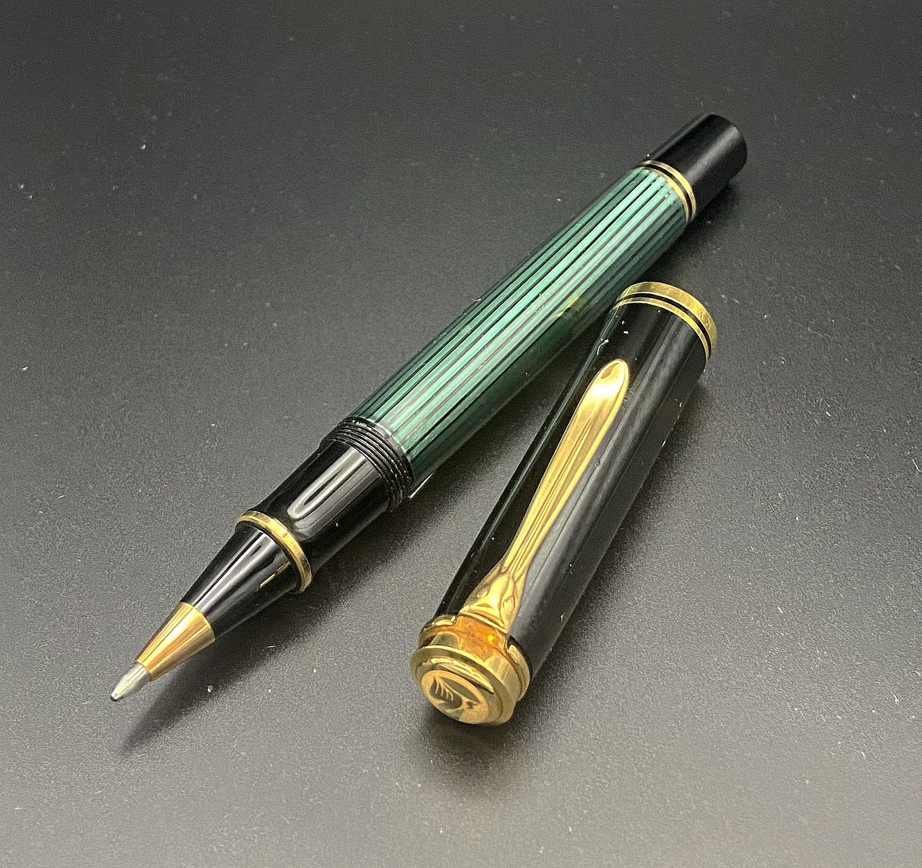 Pelikan Sauverän Rollerball Green/Black