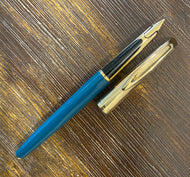 Waterman's c/f Fountain Pen, Turquoise