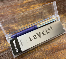 Load image into Gallery viewer, Pelikan Level L5 Rollerball Fineliner Blue-Transparent