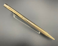 Sheaffer Targa 1005 Ballpoint in Parallel Line Gold fill.