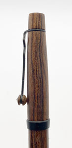 Wood fountain pen, thin