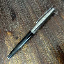 Load image into Gallery viewer, Parker 61 Fountain Pen Mk I - Black with Heirloom Rainbow Cap