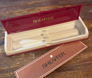 Sheaffer double, Pen Box, 1980's
