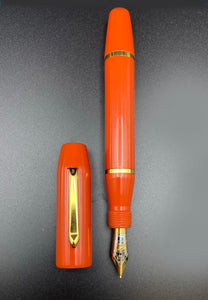 Bexley, Columbus Pen Show 2008, Orange Acrylic Fountain Pen