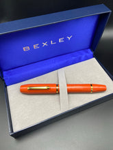 Load image into Gallery viewer, Bexley, Columbus Pen Show 2008, Orange Acrylic Fountain Pen