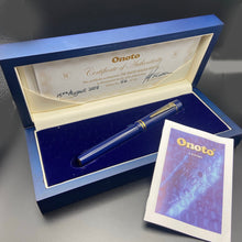 Load image into Gallery viewer, Onoto The Magna Writer Ultramarine Limited Edition Fountain Pen