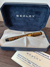 Load image into Gallery viewer, Bexley Ebonite Amber Agate, 5th Anniversary Collection Fountain Pen