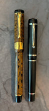 Load image into Gallery viewer, Bexley Ebonite Amber Agate, 5th Anniversary Collection Fountain Pen