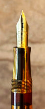 Load image into Gallery viewer, Waterman Ink-Vue 2 "Blue Streak" Fountain Pen - Copper Pearl, Lever