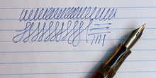 Load image into Gallery viewer, Waterman Ink-Vue 2 "Blue Streak" Fountain Pen - Copper Pearl, Lever
