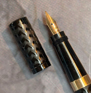 Waterman # 42 Safety Pen - Black Hard Rubber