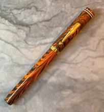 Load image into Gallery viewer, Waterman's No.7  Colourband Red Ripple Fountain Pen (Canada) - "Red"