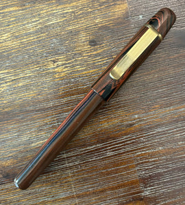 Handcrafted wooden fountain pen