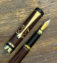 Load image into Gallery viewer, Handcrafted wooden fountain pen