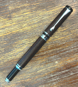 Handcrafted wooden fountain pen