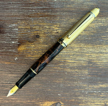 Load image into Gallery viewer, Brown marble acrylic fountain pen