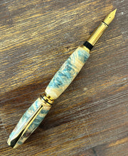 Load image into Gallery viewer, Handcrafted Wooden Pen, Blue