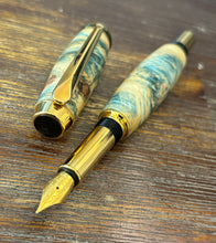 Load image into Gallery viewer, Handcrafted Wooden Pen, Blue