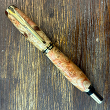 Load image into Gallery viewer, Handcrafted Box Elder Wooden Fountain pen