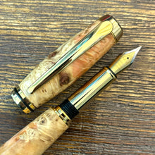 Load image into Gallery viewer, Handcrafted Box Elder Wooden Fountain pen