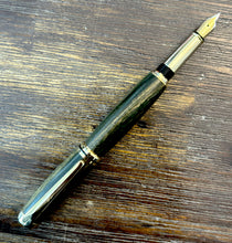 Load image into Gallery viewer, Handcrafted Dark Maple Wooden Fountain pen