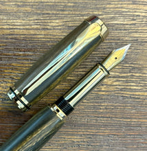 Load image into Gallery viewer, Handcrafted Dark Maple Wooden Fountain pen