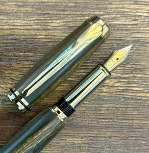 Handcrafted Dark Maple Wooden Fountain pen