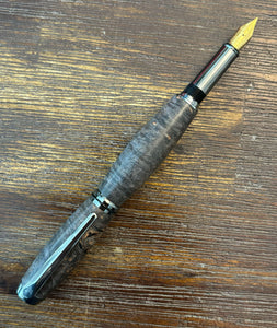 Handcrafted Maple Burl, Fountain Pen