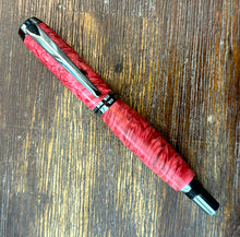 Load image into Gallery viewer, Handcrafted Red Wooden Fountain pen