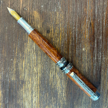 Load image into Gallery viewer, Handcrafted Cocobolo Wooden Fountain Pen