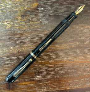 Black Lever-fill Fountain Pen