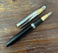 Sheaffer  Crest Tuckaway, Touchdown, Black & Paladium